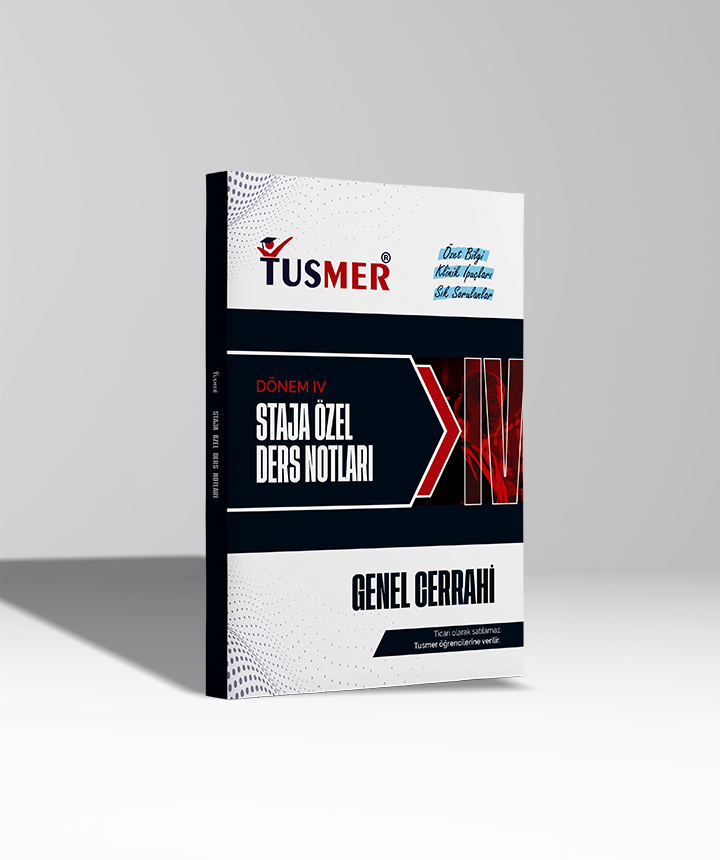 Genel Cerrahi Staj Kitabı